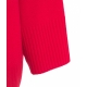 Cardigan oversize in merino rosso