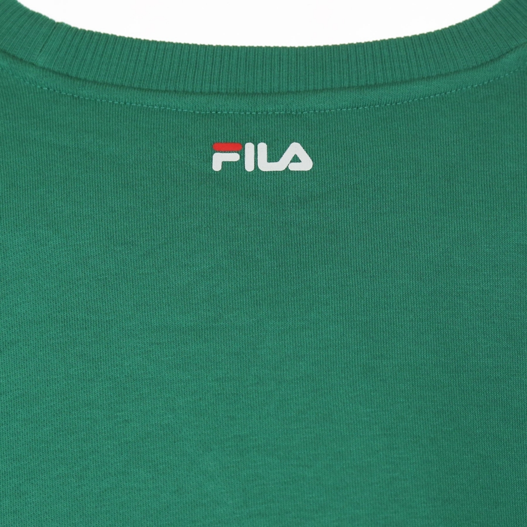 felpa girocollo uomo straight blocked crew BLACK/BRIGHT WHITE/SHADY GLADE