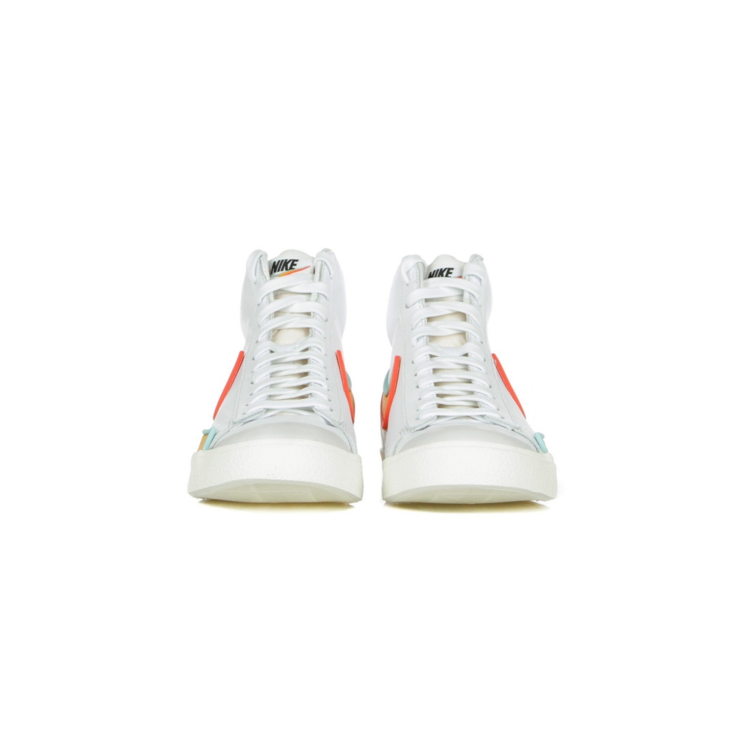 scarpa alta uomo blazer mid 77 infinite WHITE/KUMQUAT/AURORA GREEN