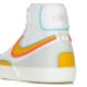 scarpa alta uomo blazer mid 77 infinite WHITE/KUMQUAT/AURORA GREEN