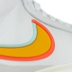 scarpa alta uomo blazer mid 77 infinite WHITE/KUMQUAT/AURORA GREEN