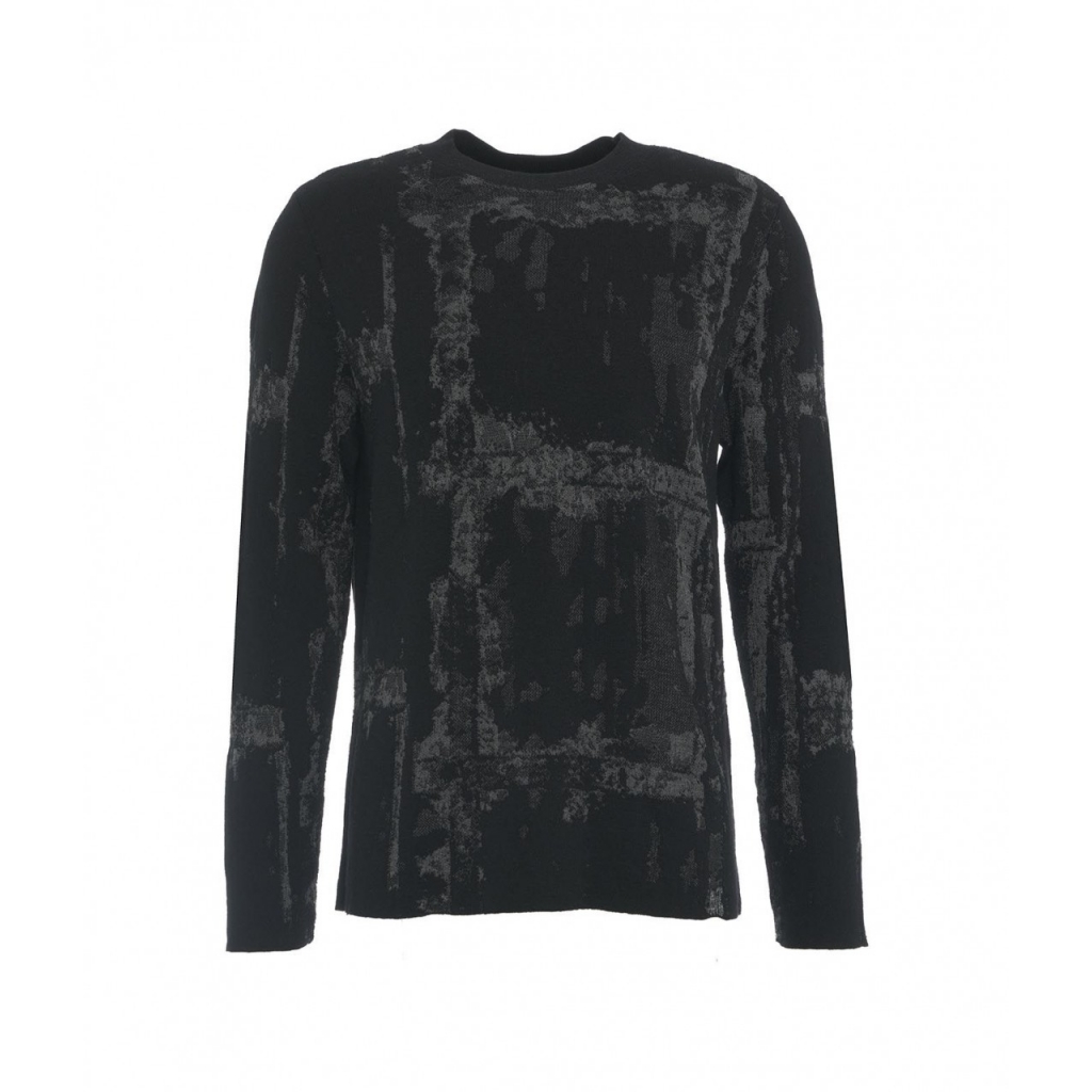Maglia in misto lana vergine nero