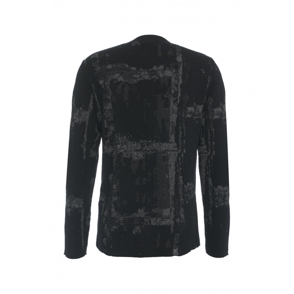 Maglia in misto lana vergine nero
