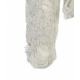Maglione con dettagli destroyed grigio chiaro