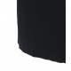 Gonna in maglia con spacco nero