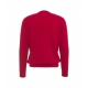 Maglione in maglia intrecciata rosso