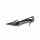 Kitten heels a punta metal