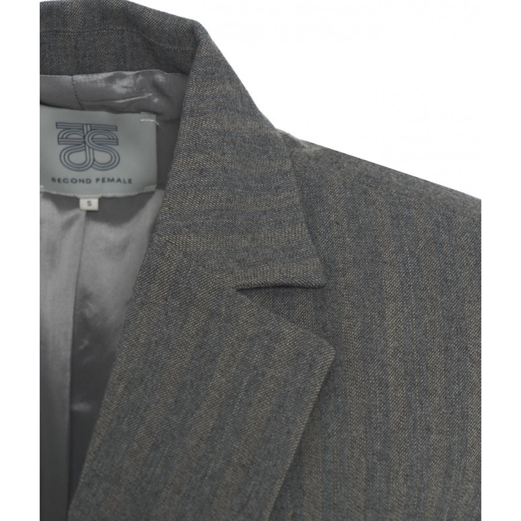 Gilet oversize Hollanda grigio