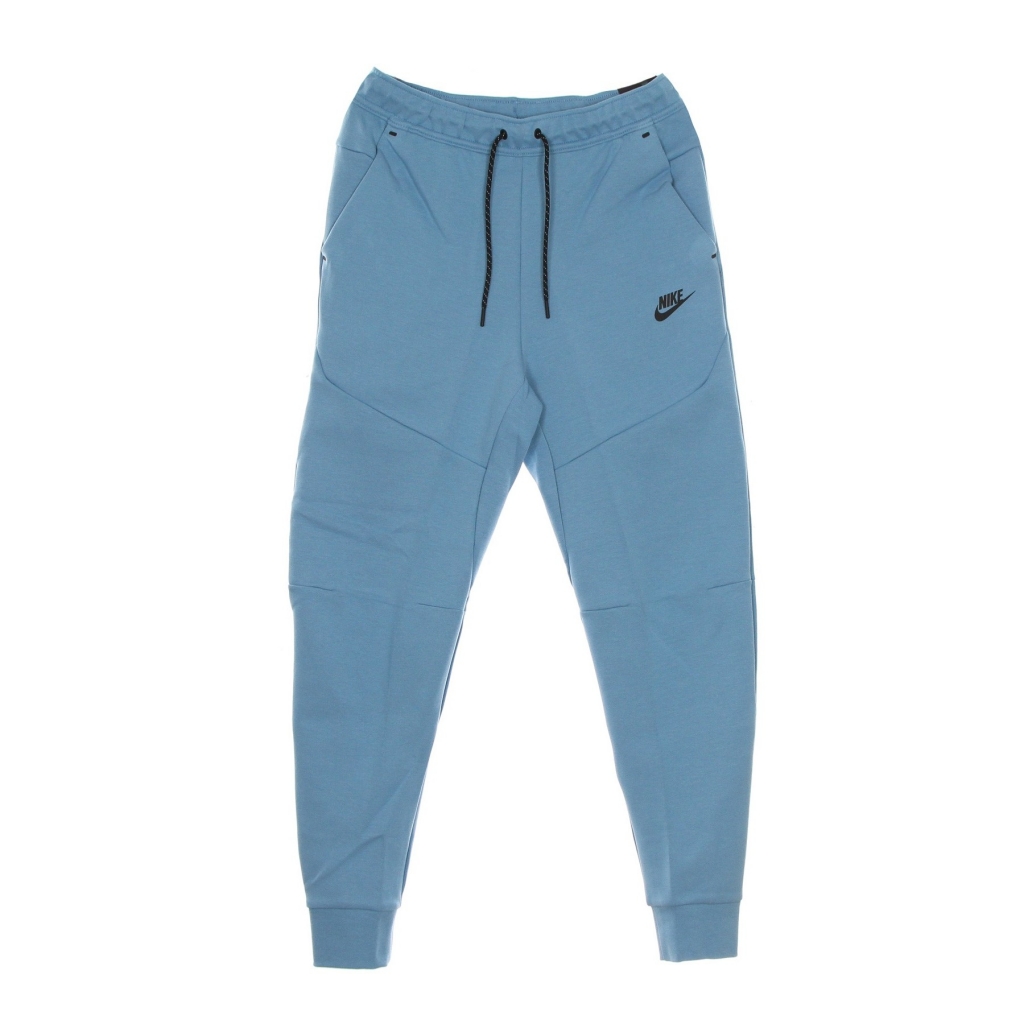 pantalone tuta leggero uomo sportswear tech fleece CERULEAN/BLACK