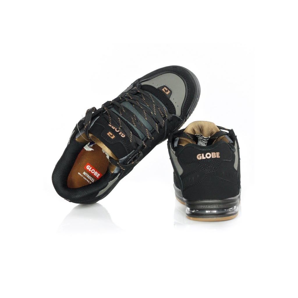 scarpe skate uomo sabre BLACK/CHARCOAL/WOODSMOKE BROWN