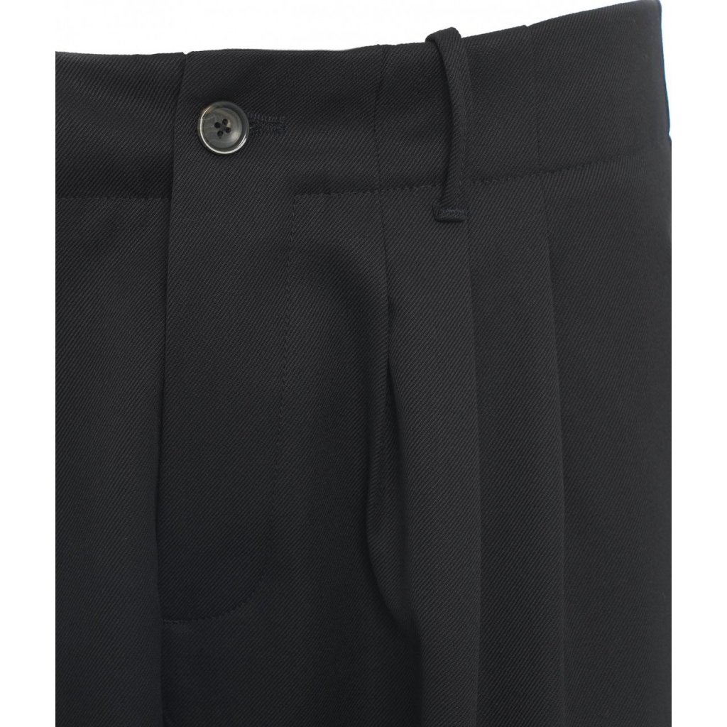 Pantaloni carota Cosmo nero