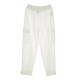 pantalone tuta donna sportswear swoosh WHITE/BLACK