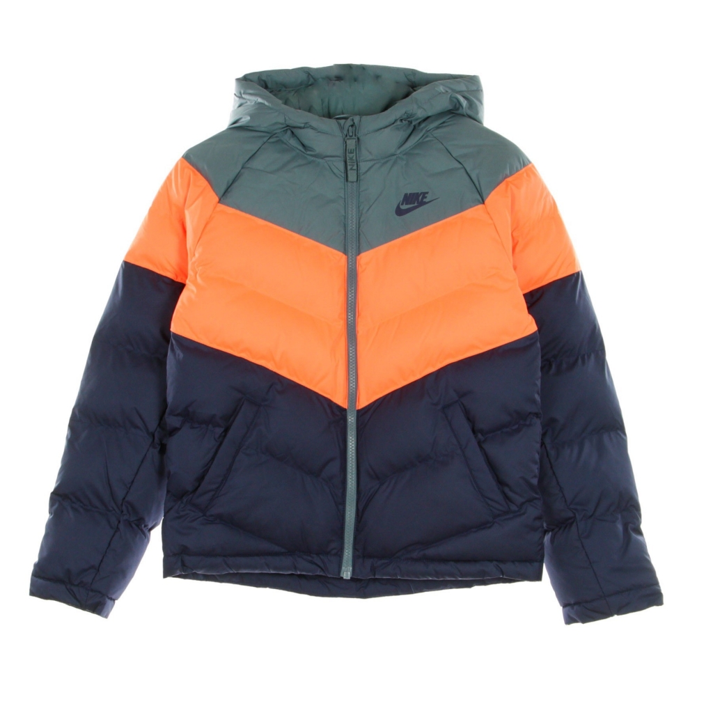 NIKE piumino ragazzo sportswear synthetic fill jacket OZONE BLUE Bowdoo
