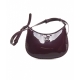 Borsa a spalla Half Moon Mini bordeaux