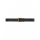 Cintura in pelle nappa nero
