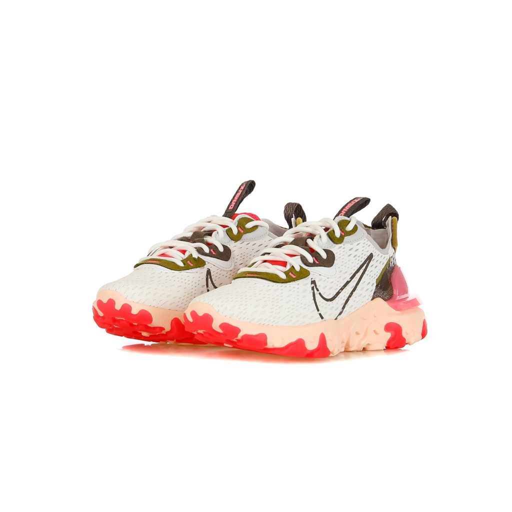 scarpa bassa donna w react vision SUMMIT WHITE/IRON STONE/SIREN RED