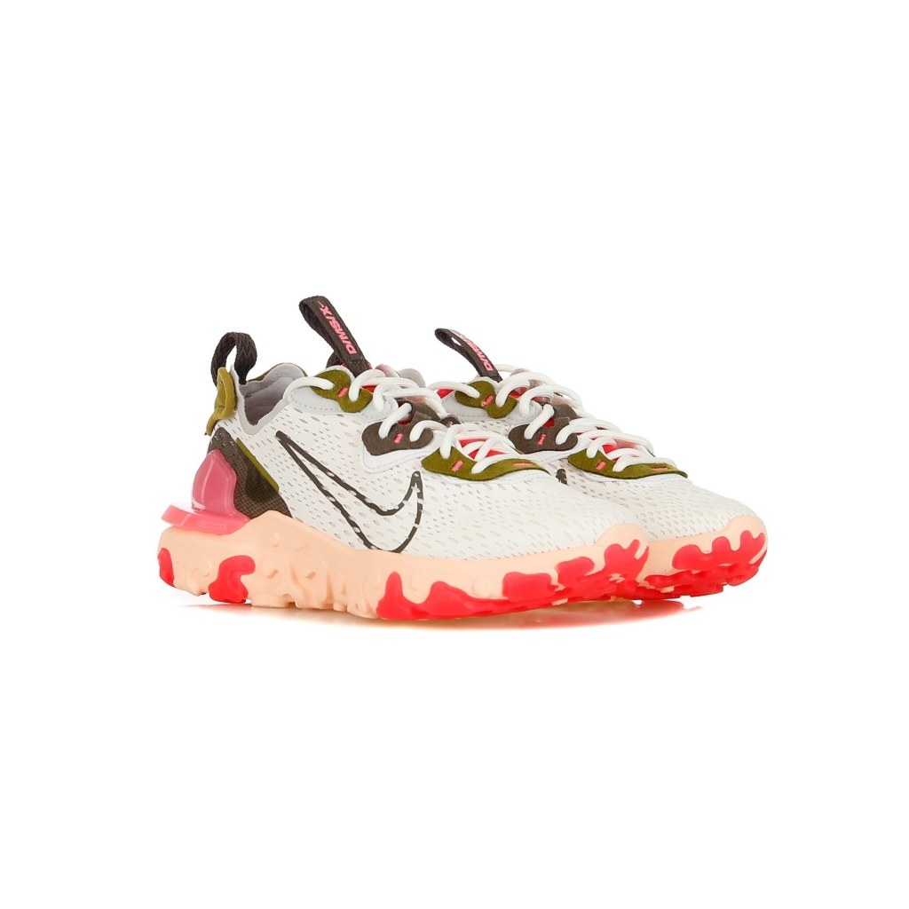scarpa bassa donna w react vision SUMMIT WHITE/IRON STONE/SIREN RED