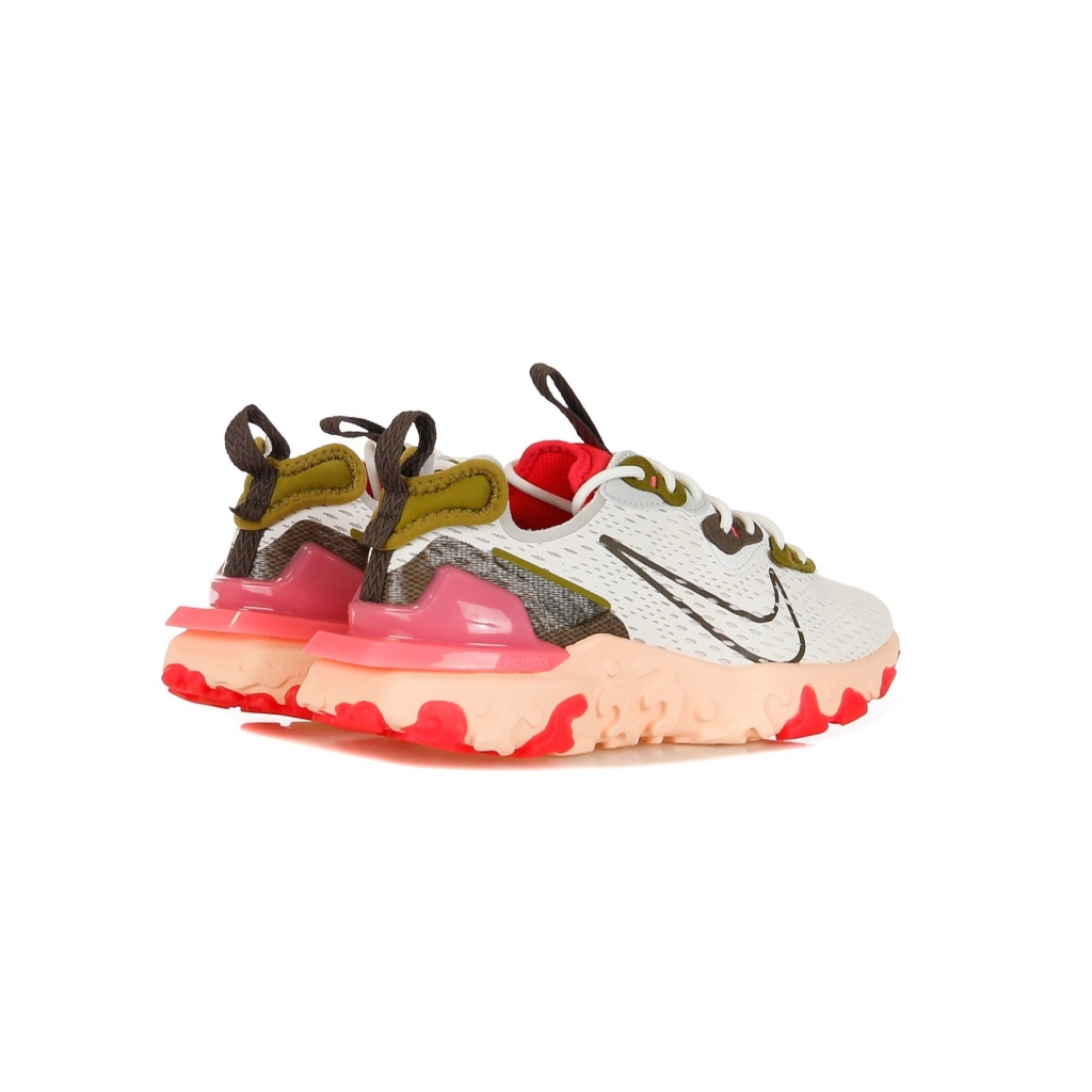 scarpa bassa donna w react vision SUMMIT WHITE/IRON STONE/SIREN RED