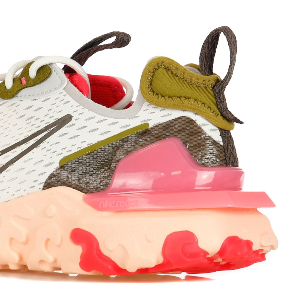 scarpa bassa donna w react vision SUMMIT WHITE/IRON STONE/SIREN RED