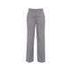 Pantaloni chino in twill grigio chiaro