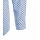 Camicia button-down con stampa floreale blu
