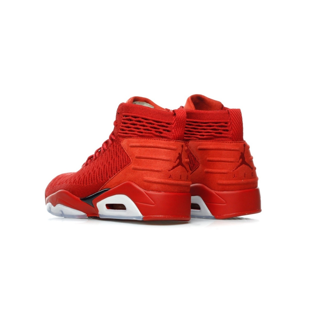 scarpa alta uomo jordan flyknit elevation 23 UNIVERSITY RED/BLACK
