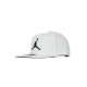 cappellino visiera piatta uomo jordan pro jumpman sb WHITE/BLACK