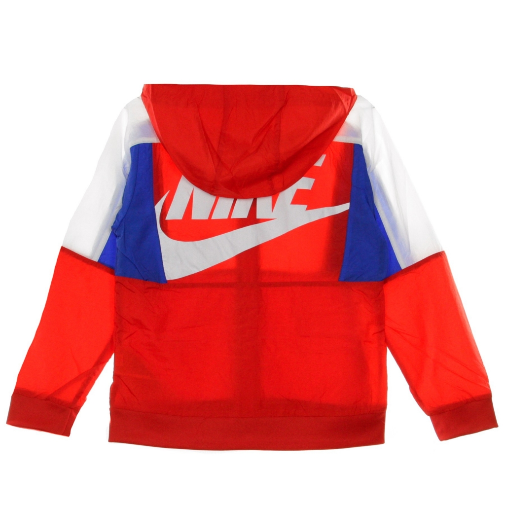 giacca a vento ragazzo woven jacket UNIVERSITY RED/WHITE/GAME ROYAL/WHITE
