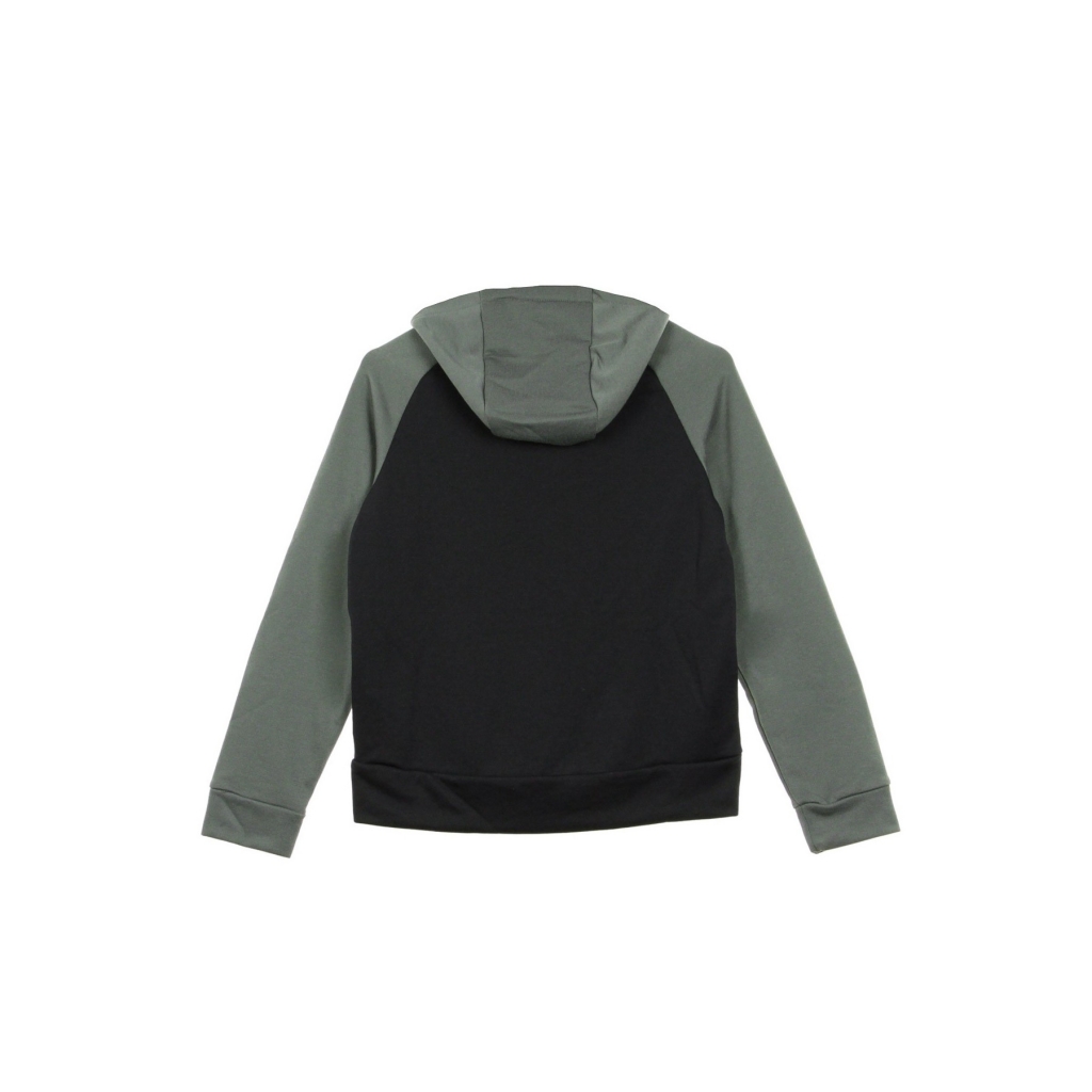 felpa leggera cappuccio zip ragazzo dri-fit gfx BLACK/IRON GREY/WHITE