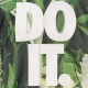 felpa leggera girocollo uomo just do it crew floral SPRUCE AURA