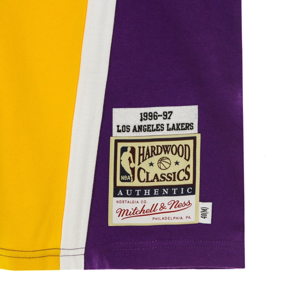 casacca uomo nba authentic shooting shirt hardwood classics 1996-97 loslak ORIGINAL TEAM COLORS