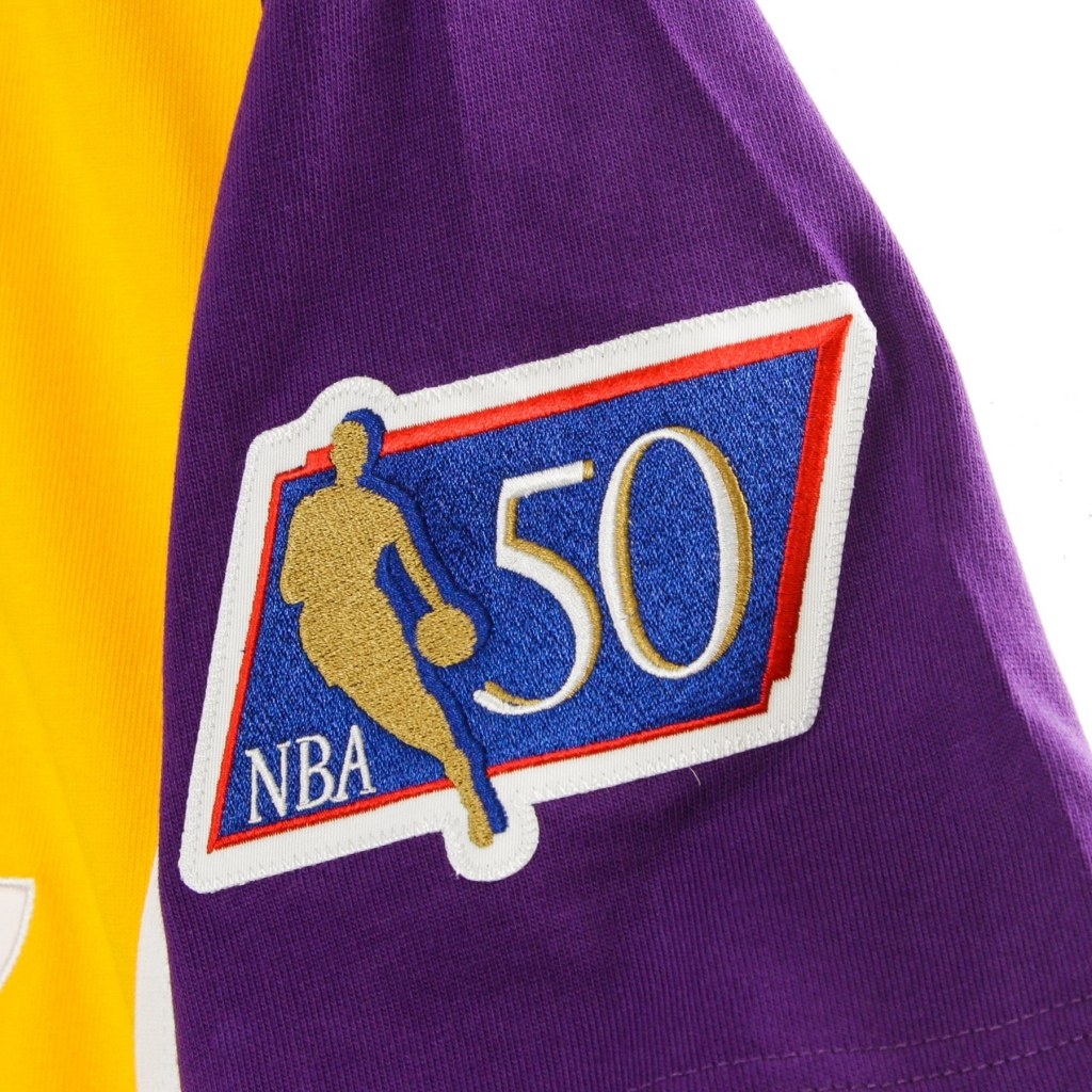 casacca uomo nba authentic shooting shirt hardwood classics 1996-97 loslak ORIGINAL TEAM COLORS