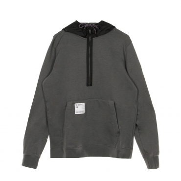 felpa leggera cappuccio uomo sportswear cj hoodie IRON GREY/BLACK