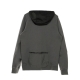 felpa leggera cappuccio uomo sportswear cj hoodie IRON GREY/BLACK