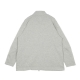 felpa leggera collo alto donna sportswear tech fleece long DK GREY HEATHER/BLACK