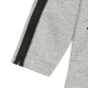 felpa leggera collo alto donna sportswear tech fleece long DK GREY HEATHER/BLACK