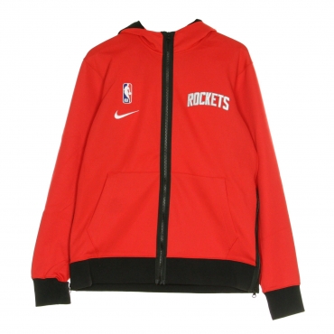felpa leggera cappuccio zip uomo nba therma flex showtime hoodie houroc UNIVERSITY RED/BLACK/WHITE