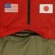 giacca a vento infilabile uomo flags anorak jacket CYBER RED