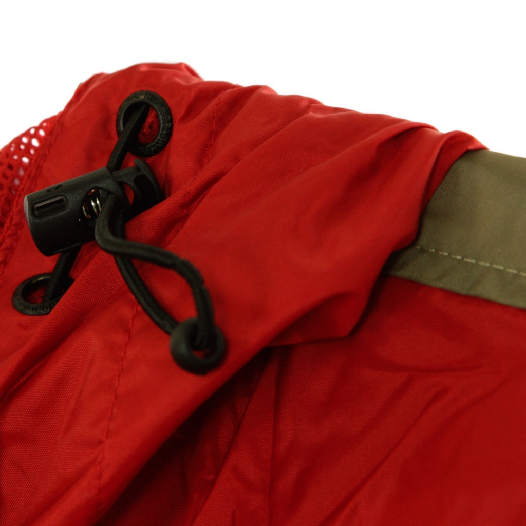 giacca a vento infilabile uomo flags anorak jacket CYBER RED