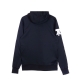 felpa leggera cappuccio zip uomo nba therma flex showtime city edition phi76e BLACK/WHITE