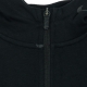felpa leggera cappuccio zip ragazzo sportswear swoosh fleece BLACK/BLACK/WHITE