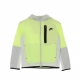 felpa leggera cappuccio zip bambino b sportswear tech fleece full-zip woven hoodie mix LT LIQUID LIME/PHOTON DUST/BLACK