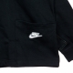 felpa leggera girocollo donna w sportswear crew earth day french terry BLACK/WHITE