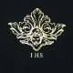 maglietta uomo 3d print flames angel tee BLACK