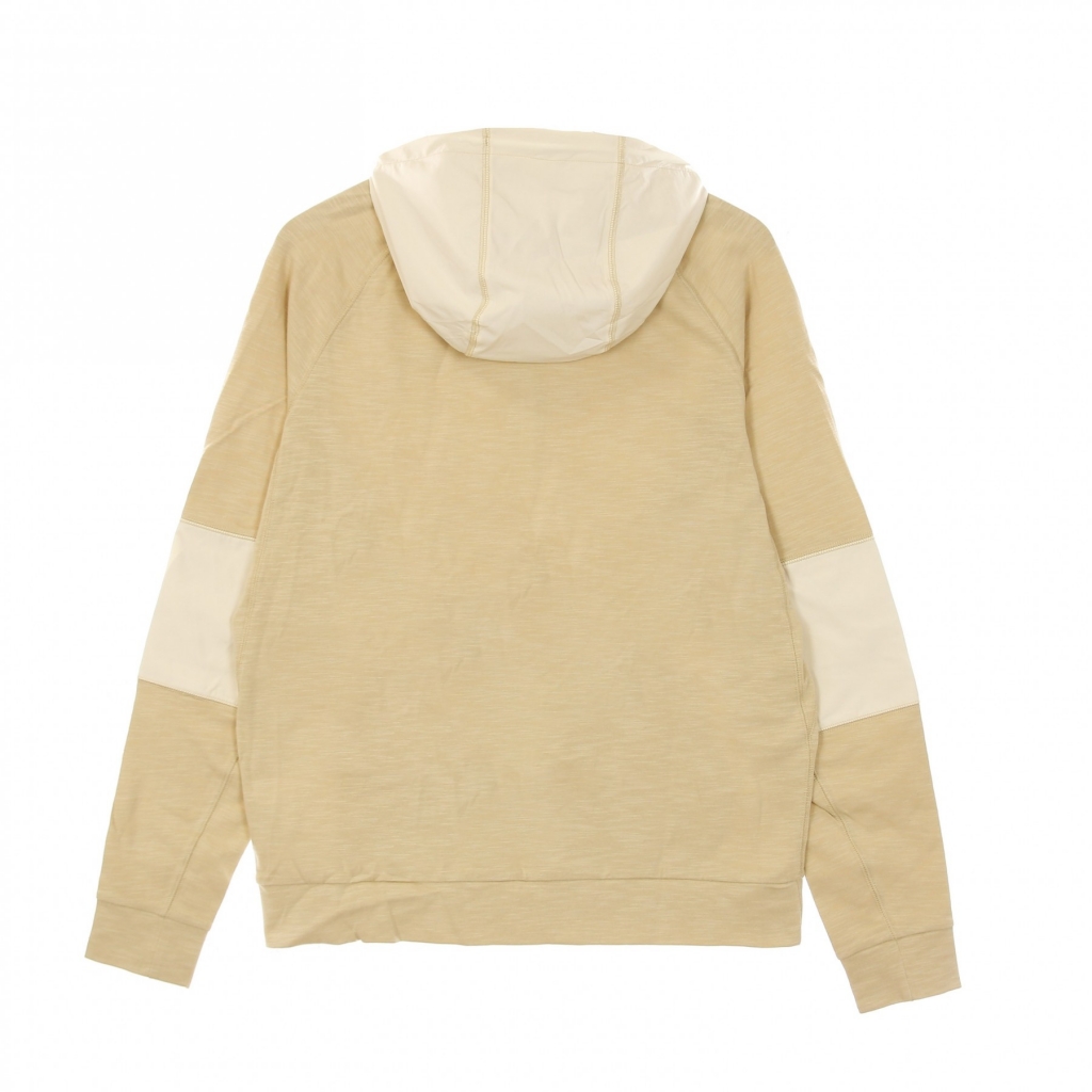 felpa leggera cappuccio zip uomo m sportswear modern full zip lightweight hoodie mix GRAIN/COCONUT MILK/ICE SILVER/WHITE