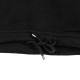 felpa leggera cappuccio manica corta donna w icon clash short sleeve hoodie french terry BLACK/DK SMOKE GREY