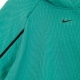 felpa leggera cappuccio donna w sportswear tech pack hoodie all over jacquard NEPTUNE GREEN/BLACK
