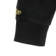 felpa leggera cappuccio uomo mlb metallic hoodie losdod BLACK