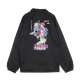 giacca coach jacket uomo chun li  cammy coach jacket x street fighter ii BLACK