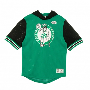 felpa leggera cappuccio manica corta uomo nba buzzer beater mesh hoody hardwood classics  2008 boscel ORIGINAL TEAM COLORS